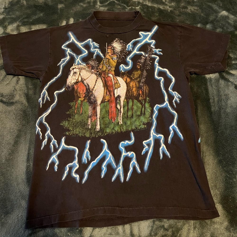 American Thunder Native American Lightning Shirt